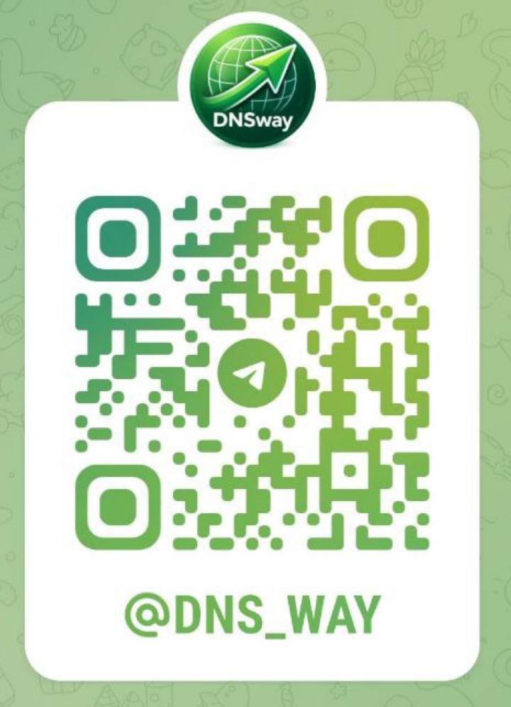 DNSway Telegram QR